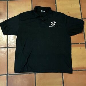 Authentic Original Half-Life 2 Promotional‎ Polo Shirt XL VINTAGE VALVE HL2